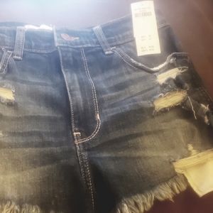 Hollister shorts new w tags size 5..$30 .